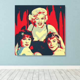 Some like it hot Pop Art キャンバスプリント