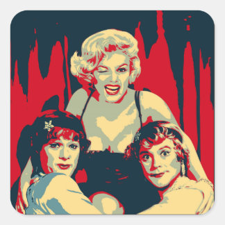 Some like it hot Pop Art スクエアシール