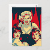 Some like it hot Pop Art ポストカード (正面/裏面)