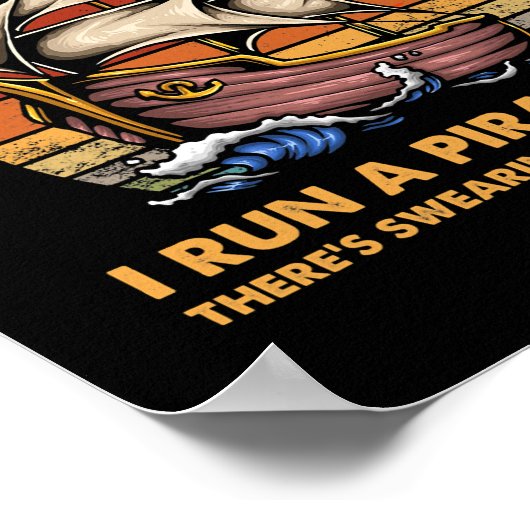 Some Mamas Run A Tight Ship Funny Mother's Day ポスター (角)