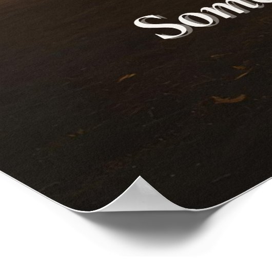 Some Mornings Whisper Peace – Winter Calm Art Prin ポスター (角)