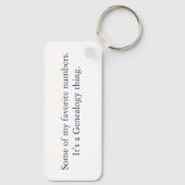 Some of my favorite numbers キーホルダー (裏面)