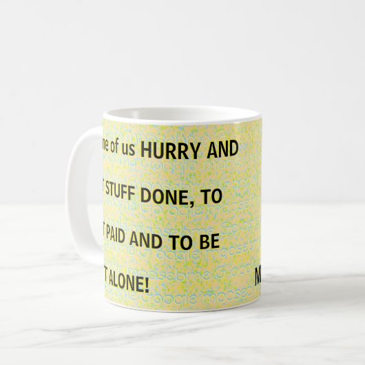 Some of us  コーヒーマグカップ (正面左)