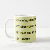 Some of us  コーヒーマグカップ (左)