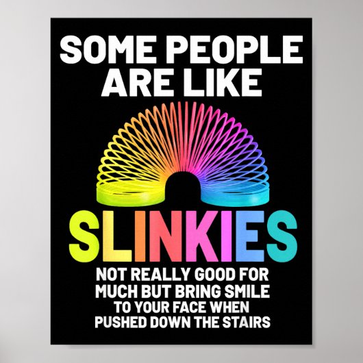 Some People Are Like Slinkies  ポスター (正面)