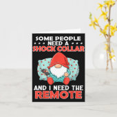 Some People Need A Shock Collar And I Need The Rem カード (黄色い花)