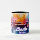 some person change eveything mug ツートーンマグカップ (中央)