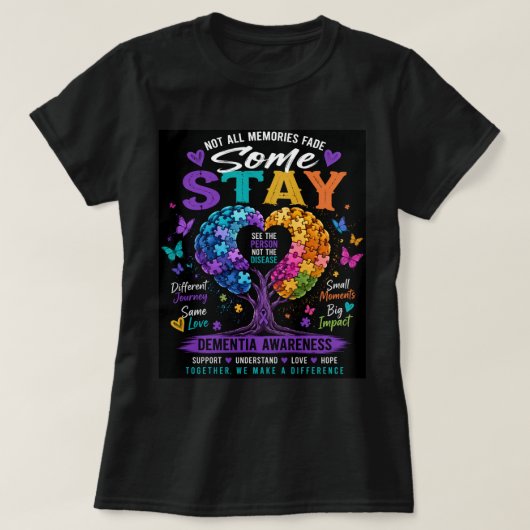 Some Stay Dementia T-Shirt Tシャツ (デザイン正面)