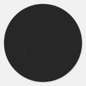 Some Things Are Better Left Alone Like Me For Inst ラウンドシール (正面)