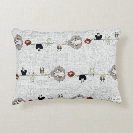 Some Zeitgeist — Core Collection (Diptych) アクセントクッション (正面)