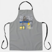 Somebird – 猫 エプロン (正面)