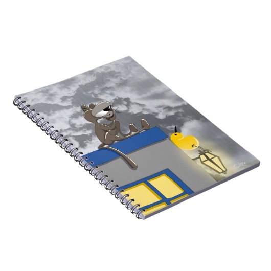 Somebird – 猫 ノートブック (右側)