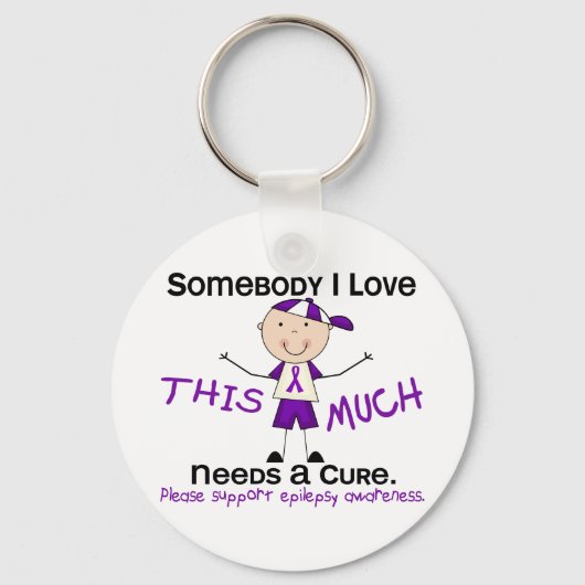 Somebody I Love – てんかん（少年） キーホルダー (正面)