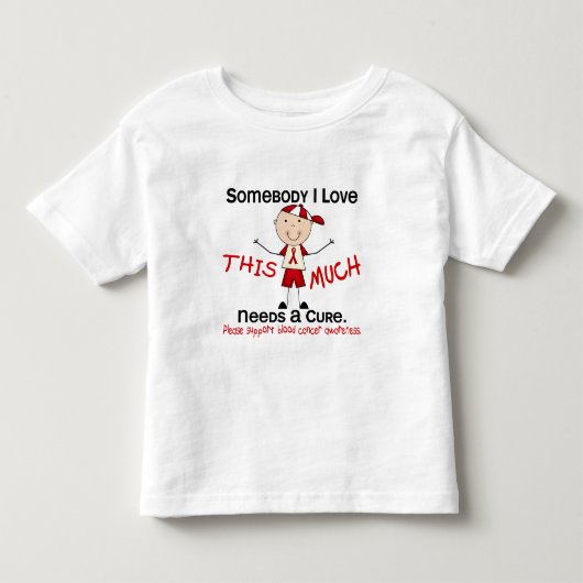 Somebody I Love - Blood Cancer(少年) トドラーTシャツ (正面)