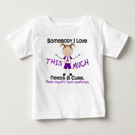 Somebody I Love - Lupus (Girl) ベビーTシャツ (正面)