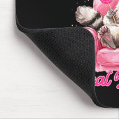 Somebody's Feral Valentine Cute Raccoon Xoxo Valen マウスパッド (コーナー)