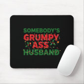 Somebody's Mpy Husband Christmas Shirt _ Funny Xma マウスパッド (マウス)
