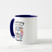 SomeBunnyはコーヒーマグが必要 マグカップ (正面左)