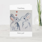 Somebunnyは愛します シーズンカード (正面)