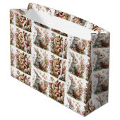 SomeBunnyイースターワイルドフラワーベビーシャワー ラージペーパーバッグ (裏面アングル)