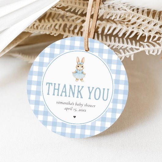 Somebunny Baby Shower フェイバータグ