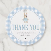 Somebunny Baby Shower フェイバータグ (正面)