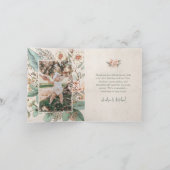 Somebunny is Turning One Birthday Thank You Card 招待状 (内部)