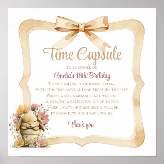 Somebunny is Turning One Milestone Poster ポスター (正面)