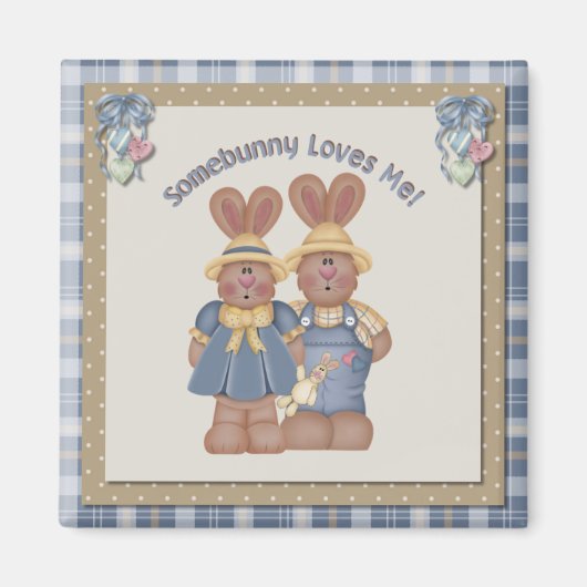 Somebunny Loves Me – マグネット (正面)