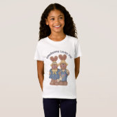 Somebunny Loves Me, Girl'sベビー人形 Tシャツ (正面フル)
