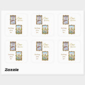 Somebunny Loves You Photo Frame Easter スクエアシール (シート)