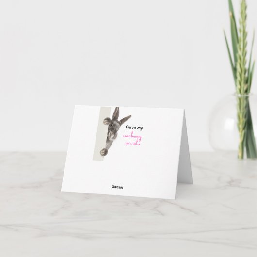 Somebunny Special サンキューカード (裏面)