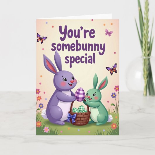 Somebunny Special Springtime Card カード (正面)