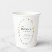 Somebunny Spring Easter Baby Shower 紙コップ (裏面)