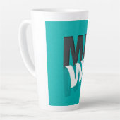 Someone Becoming Someone Just Someone From Me to S カフェラテマグ (左アングル)