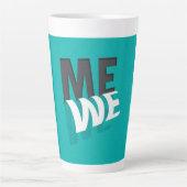 Someone Becoming Someone Just Someone From Me to S カフェラテマグ (正面)