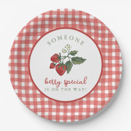 Someone Berry Special Baby Shower Napkin ペーパープレート