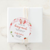 Someone Berry Sweet Baby Shower Invitation フェイバータグ (インサイチュ)