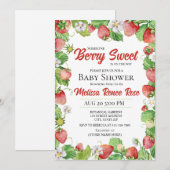 Someone Berry Sweet Is On The Way 招待状 (正面/裏面)