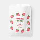 Someone Berry Sweet Strawberry Baby Shower フェイバーバッグ (正面)