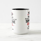 Someone Cares (Not Me) Funny cow Coworker マグカップ (中央)