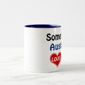 Someone in Australia loves me ツートーンマグカップ (中央)