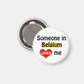 Someone in Belgium loves me マグネット (正面/裏面)