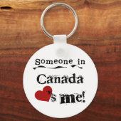 Someone In Canada Loves Me キーホルダー (正面)