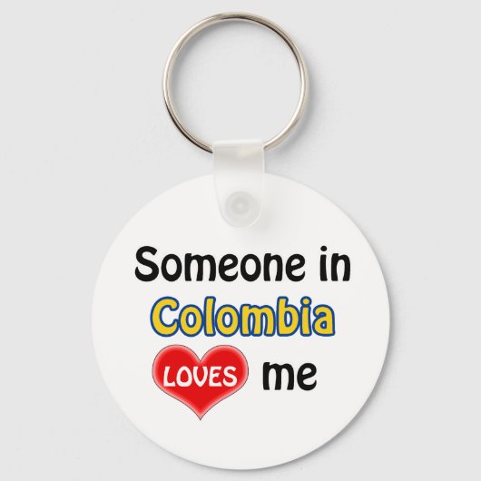 Someone in Colombia Loves me キーホルダー (正面)