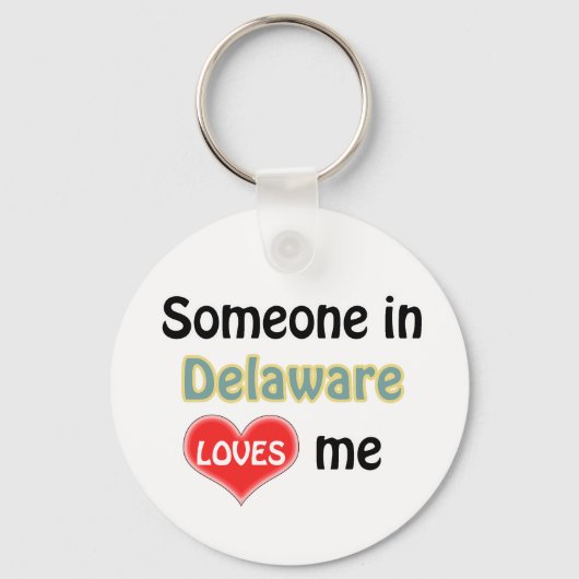 Someone in Delaware Loves me キーホルダー (正面)