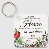 Someone In Heaven Cardinal Greenery Photo キーホルダー (正面)