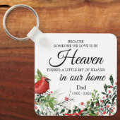 Someone In Heaven Cardinal Greenery Photo キーホルダー (正面)