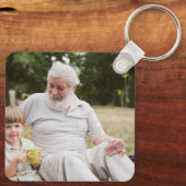 Someone In Heaven Cardinal Greenery Photo キーホルダー (裏面)