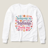Someone in Indiana Loves Me Boho Hippie Design (デザイン正面)